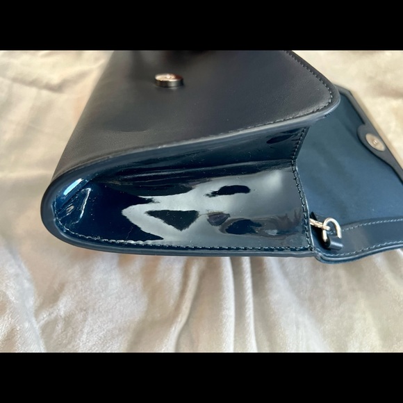 SOLD / WHBM Purse Bag Clutch Blue NWT - Picture 11 of 15